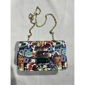NWOT Cool Graffiti style Shoulder Bag